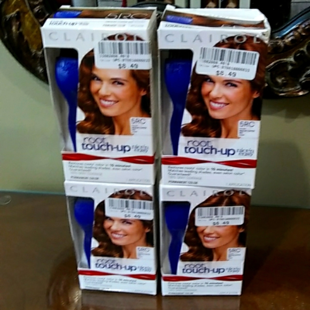 Nice'n easy root touch up. Four new boxes. Color 5RC medium copper red . rare
